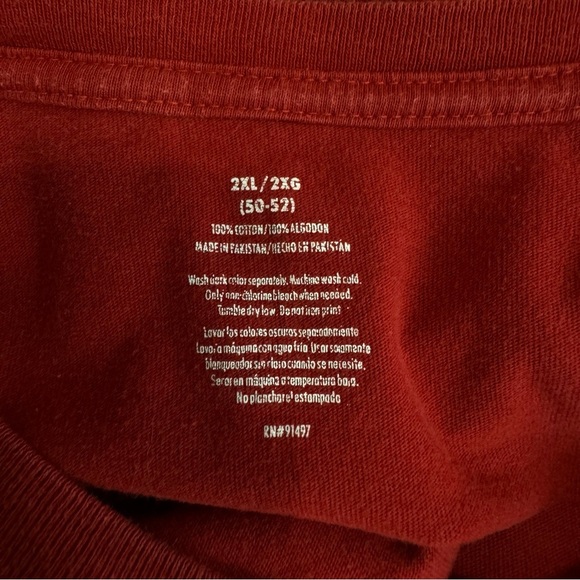 American Heritage Men’s Born to Ride Motorcycle Tee - Picture 5 of 5